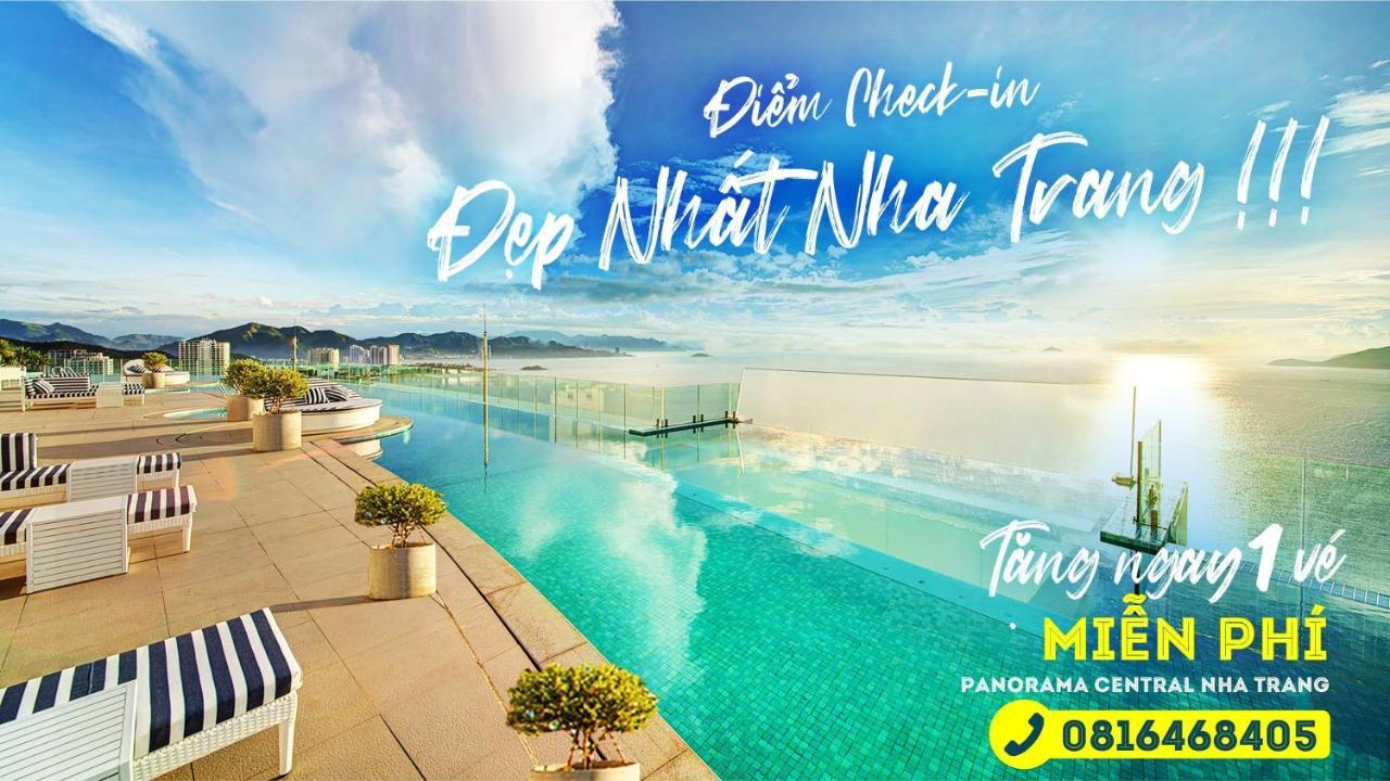 Panorama Central Nha Trang- Vietnam'S Highest Infinitive Rooftop Pool Exterior photo